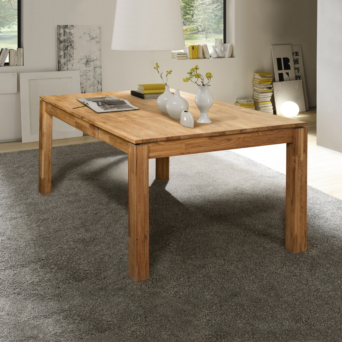 Стол обеденный раскладной «Бруно» L1200-1800 х B1100 х Н750mm