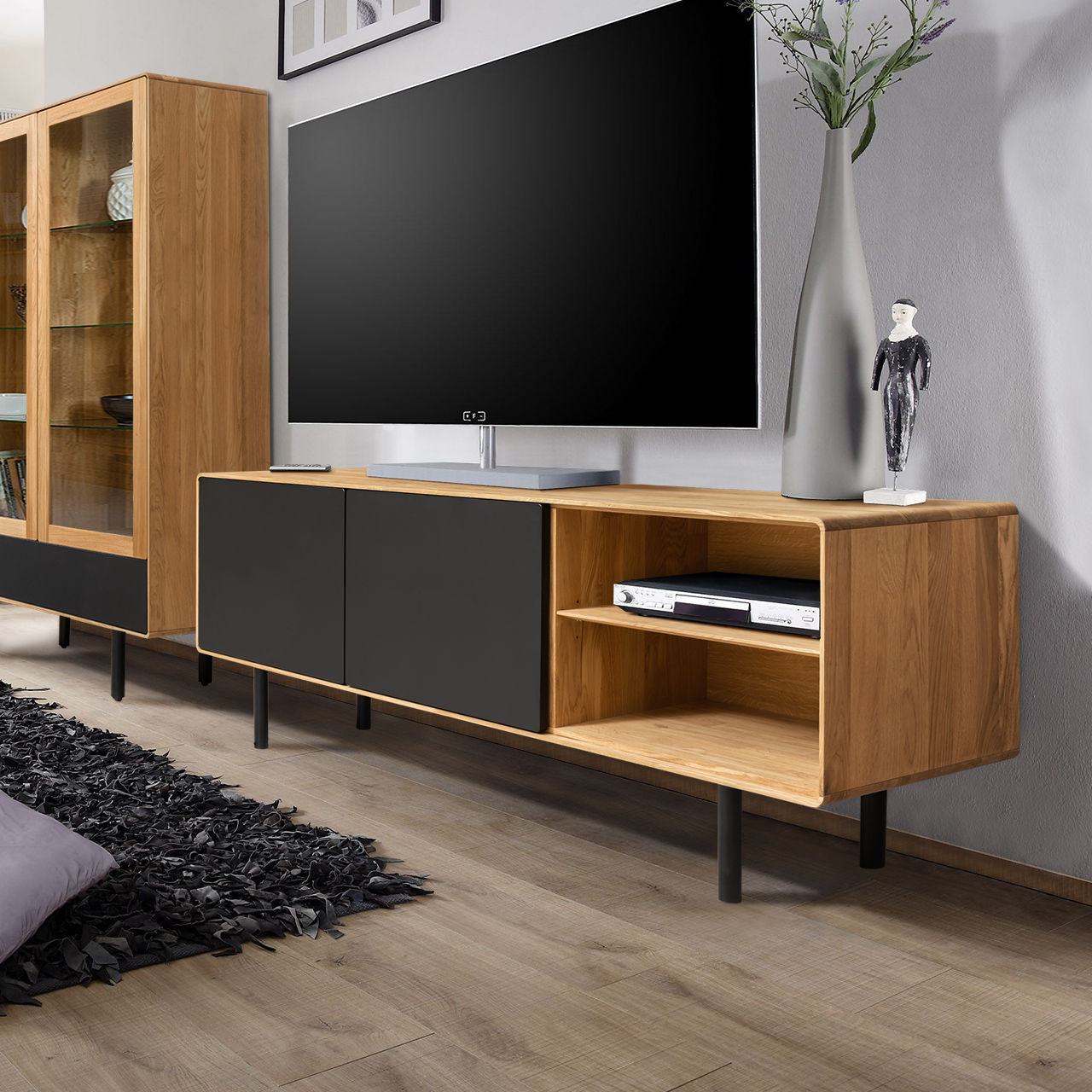 Тумба ТВ2 «Киото 320R» L1601 х B400 х Н637mm